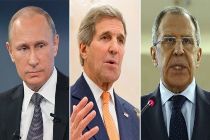 Kerry, Putin ve Lavrov&#8217;dan Suriye&#039;de İşbirliği mesajı