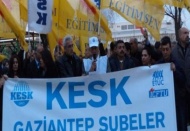 KESK baskılar karşısında asla boyun eğmeyecektir
