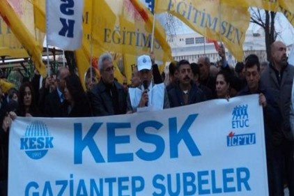 KESK baskılar karşısında asla boyun eğmeyecektir