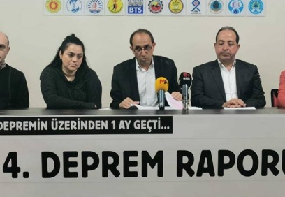 KESK deprem bölgesindeki incelemelerini raporlaştırdı:  Yaşananlar kader değil