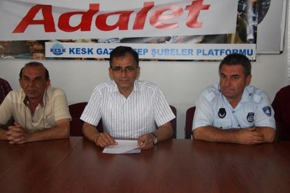 KESK&#8217;ten &#8220;Adalet &#8232;yürüyüşüne&#8221; destek&#8232;