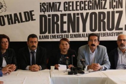 KESK&#8217;ten Emekçilerin tasfiyesine karşı eylem kararı 