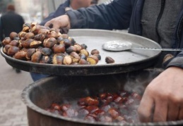 Kestane kebap, eti solladı