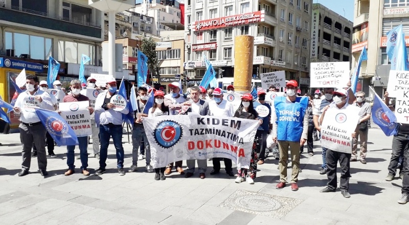 Kıdem tazminatı kırmızı çizgimiz, aşılırsa cevabımız genel grevdir