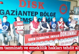 Kıdem tazminatı ve emeklilik hakları tehdit altında