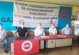 Kıdem tazminatını kimseye yedirmeyiz