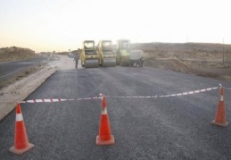 Kilis-Gaziantep karayolu asfaltlanıyor
