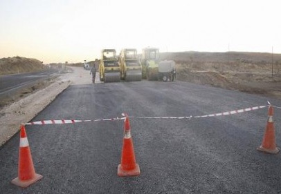 Kilis-Gaziantep karayolu asfaltlanıyor