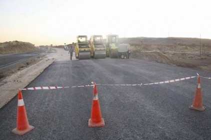 Kilis-Gaziantep karayolu asfaltlanıyor