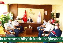 Kilis tarımına büyük katkı sağlayacak