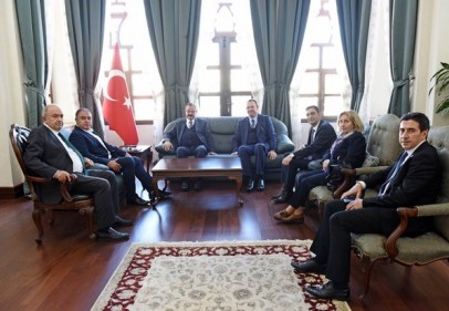 Kilis Valisi Mehmet Tekinarslan’ı ziyaret ettiler