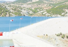 Kilis’in 2050 yılına kadarki su ihtiyacını sağlayacak olan baraj hizmete açıldı