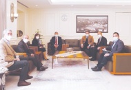 Kilisli başkanlar Fatma Şahin ile bir araya geldi