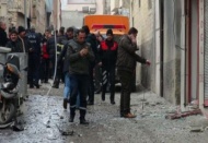 Kilis'te bankalar kapandı halk kenti terkediyor 