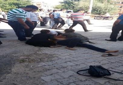 Kilis’te çıkan kavgada 2 kişi yaralandı.