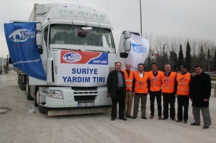 Kimse Yok mu 2 TIR yardın gönderdi