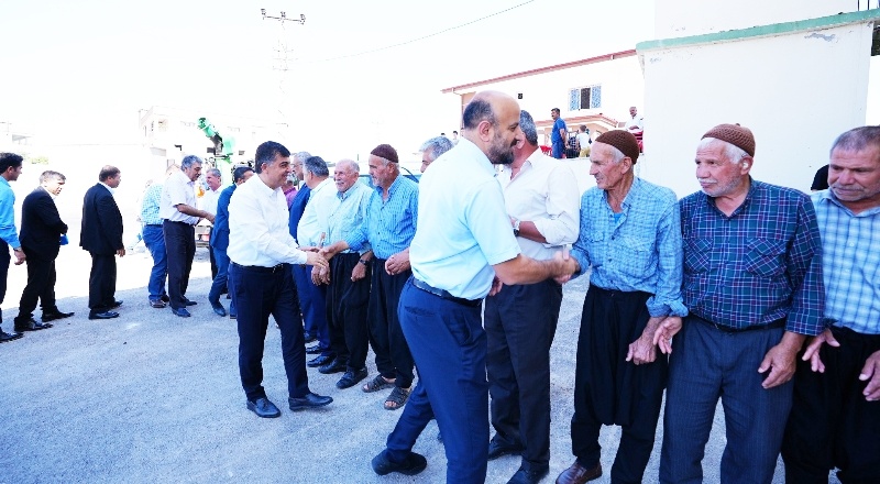 Kirazoğlu, Şahin ve Fadıloğlu, kırsal mahalleleri ziyaret etti