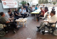 “Kırmızı Düdük Kampanyası’na” engellilerden destek geldi