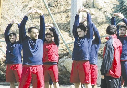 Kırmızı-Siyahlılar maç hazırlıklarını sürdürüyor