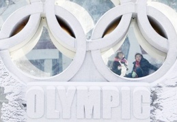 Kış olimpiyatları temasını taşıyan kentsel peyzaj düzenlemeleri tamamlandı