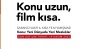 Kısa Film Yarışması’nın 2021 yılı başvuruları başladı