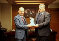 KISBÜ rektörü, SANKO Üniversitesi’ni ziyaret etti