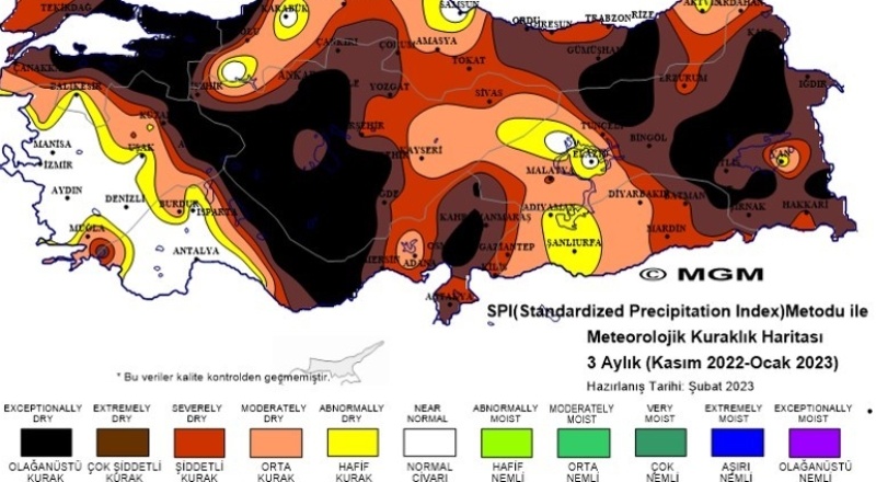 Kişi başına düşen yıllık su miktarı tehlikeli sınıra yaklaştı