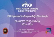 “Kişisel Verilerin Korunması Kanunu Eğitimi” verildi