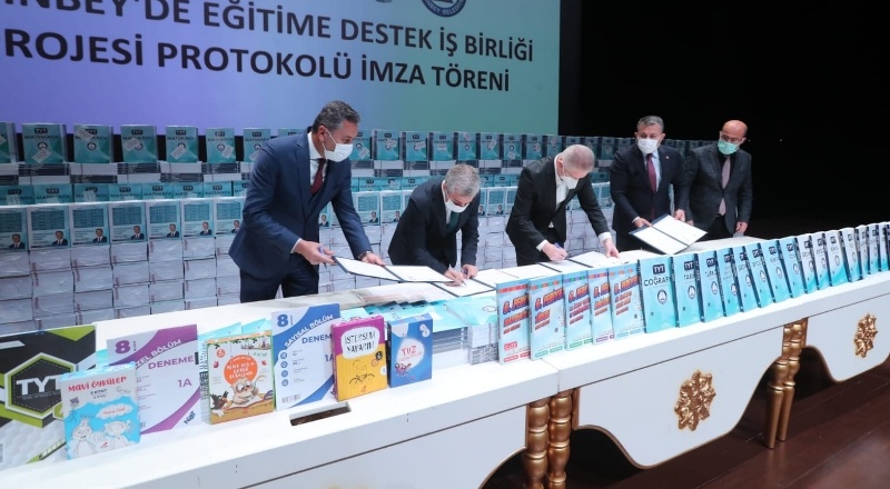 Kitap, soru bankası ve deneme sınavı dağıtacak