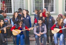 Kızık Hamurkesen Köyü İlköğretim Okulu’nda toplumsal duyarlılık uygulaması