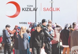 Kızılay mobil sağlık ekiplerinin lokasyonları güncellendi