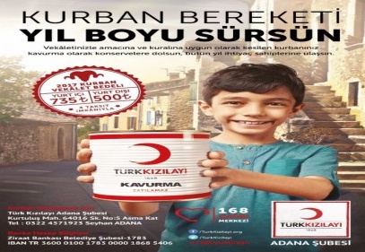 Kızılay'ın Yurt Dışı Kurban Vekalet Hisse Bedeli 590 Türk Lirası’ndan 750 Türk Lirası’na çıkarıldı