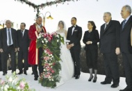 Kızının nikahını kıydı