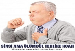 KOAH dünyada ve Türkiye’de 3. ölüm sebebi