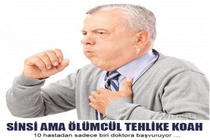 KOAH dünyada ve Türkiye&#8217;de 3. ölüm sebebi