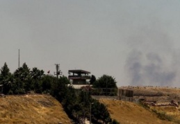 Koalisyon güçleri, Carablus’ta IŞİD’e ait mevzileri bombaladı