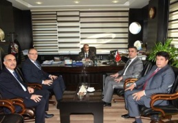 Koçer, Angel Halı’yı ziyaret etti