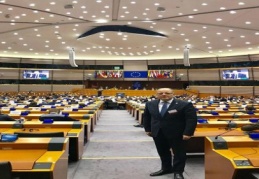 Koçer, Avrupa Parlamentosu’ndaydı 