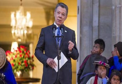 Kolombiya Devlet Başkanı Santos: FARC'ı yeniden masaya oturtacağız