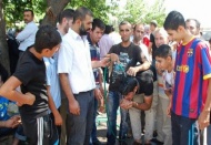 Kömür dağıtımında izdiham yaşandı