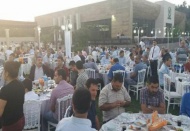Kömürcü esnafı iftarda buluştu