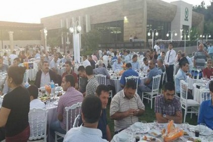 Kömürcü esnafı iftarda buluştu