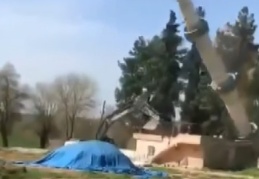 Kontrollü minare yıkımı faciayla son buldu