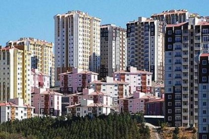 Konut fiyatları bir önceki aya göre 0.91 arttı