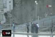 Köprüden atlarken kolundan yakaladılar