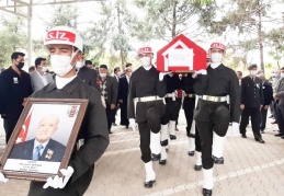 Kore Gazisi son yolculuğuna uğurlandı