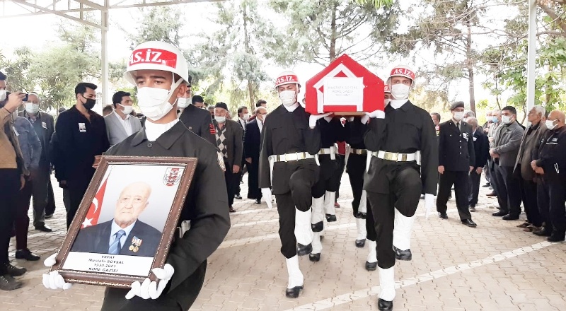 Kore Gazisi son yolculuğuna uğurlandı