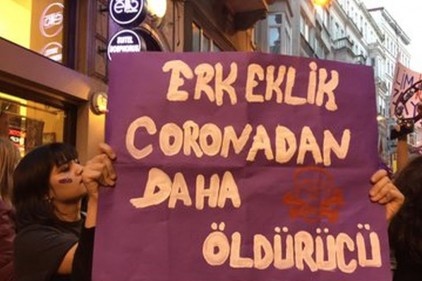 "Korona günlerinde erkek şiddetini önlemek için acil eylem planı açıklayın"