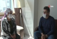 Korona virüsünü yenen çift hastaneden alkışlarla uğurlandı