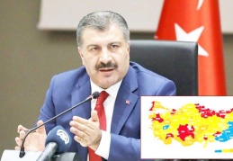 Koronavirüs risk haritasında, 9 ilin kırmızıya geçmesi bekleniyor!